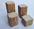 Brushed reclaimed wood beams for crafting and decorating. Bookends, candle holders, wooden blocks, rustic, reclaimed wood decorations, custom wooden beams