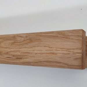 Porte-serviettes moderne en bois de chêne image 10