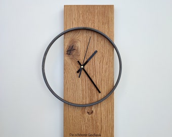 Horloge murale personnalisée Horloge murale en bois, horloge murale en bois, décoration murale, horloge en bois, cadeau personnalisé, homedecor, cadeau pour lui, mariage