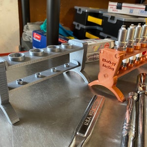 Spark Plug Holder - 3d Printed - Holds Six(6)