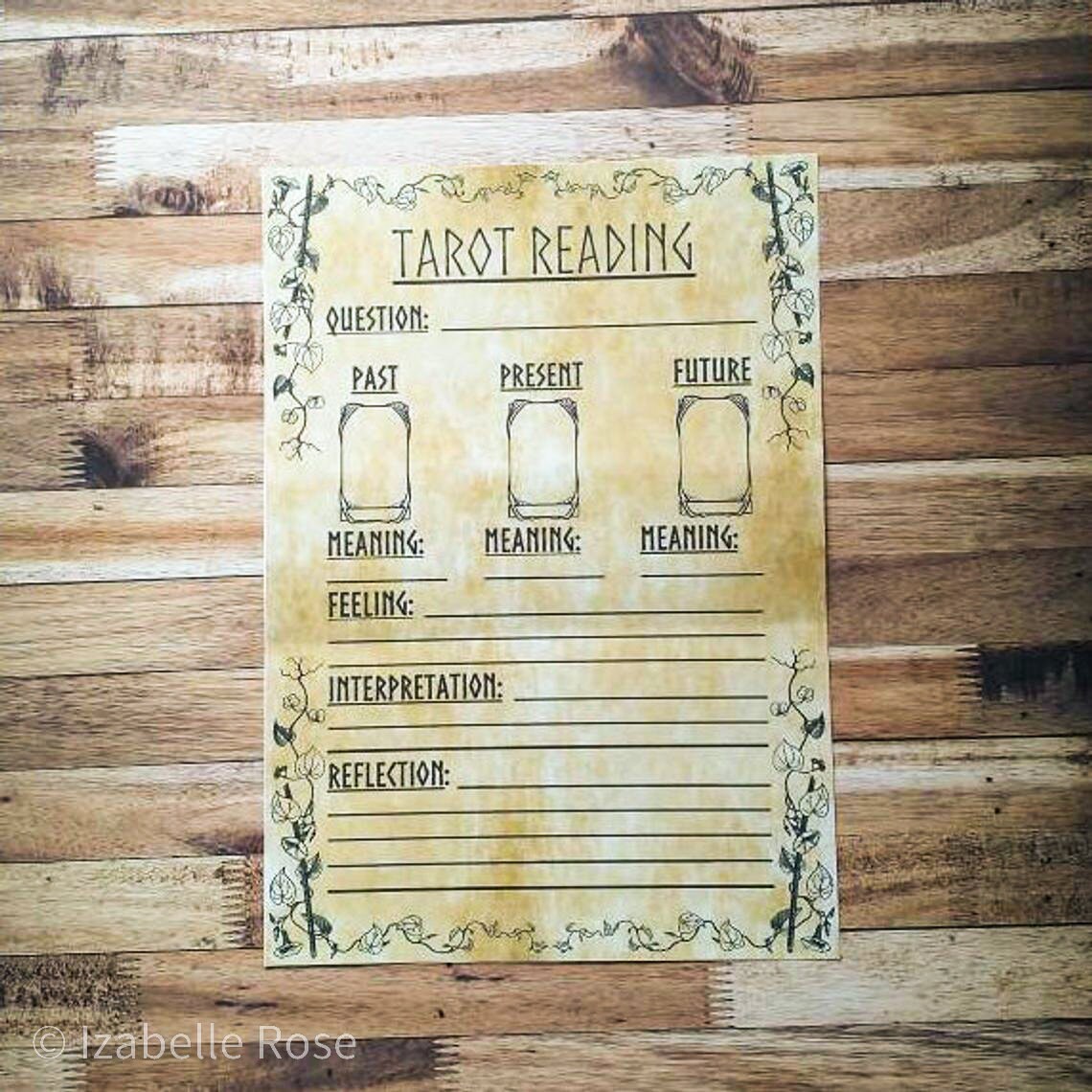 Printable Divination Bundle | Grimoire Pages | Book of Shadows PDF ...