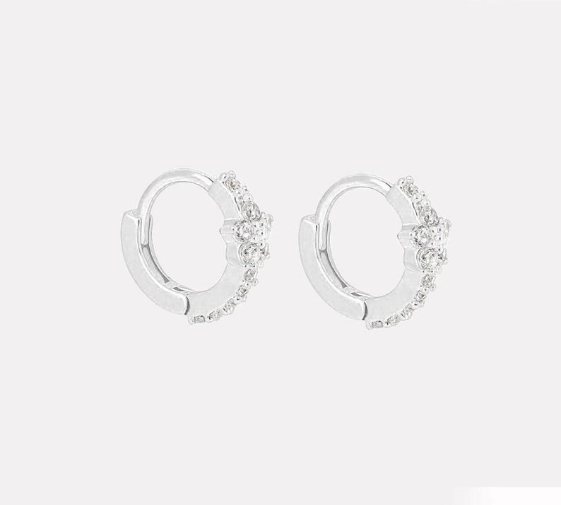 mini hoop earrings,cartilage earring