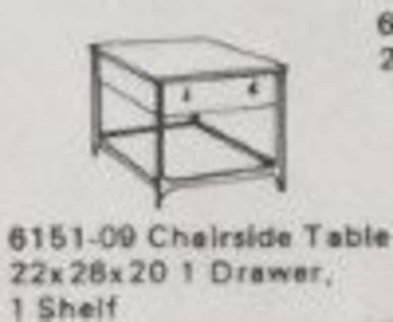 Broyhill Brasilia Sofa Table Etsy