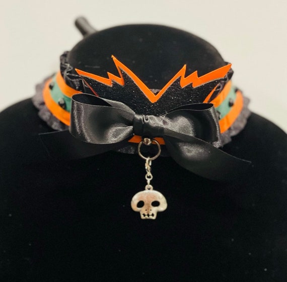 Grenade Explosion Choker Necklace 