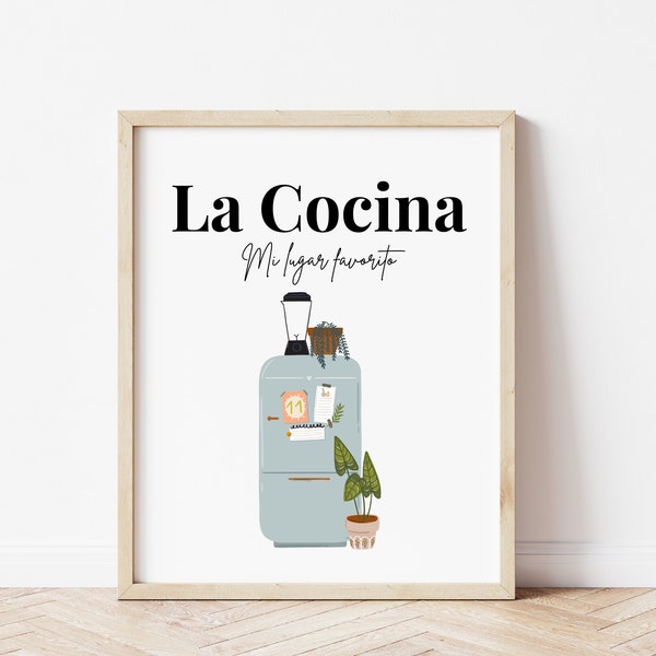 Spanish Kitchen Art Etsy