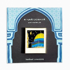 Enamel Pin-Masjid Al Aqsa Enamel Pin, Muslim Pin, Masjid Enamel Pin, Muslim Enamel Pin, Islamic Pin Enamel, Mosque Pin, Palestine Enamel Pin