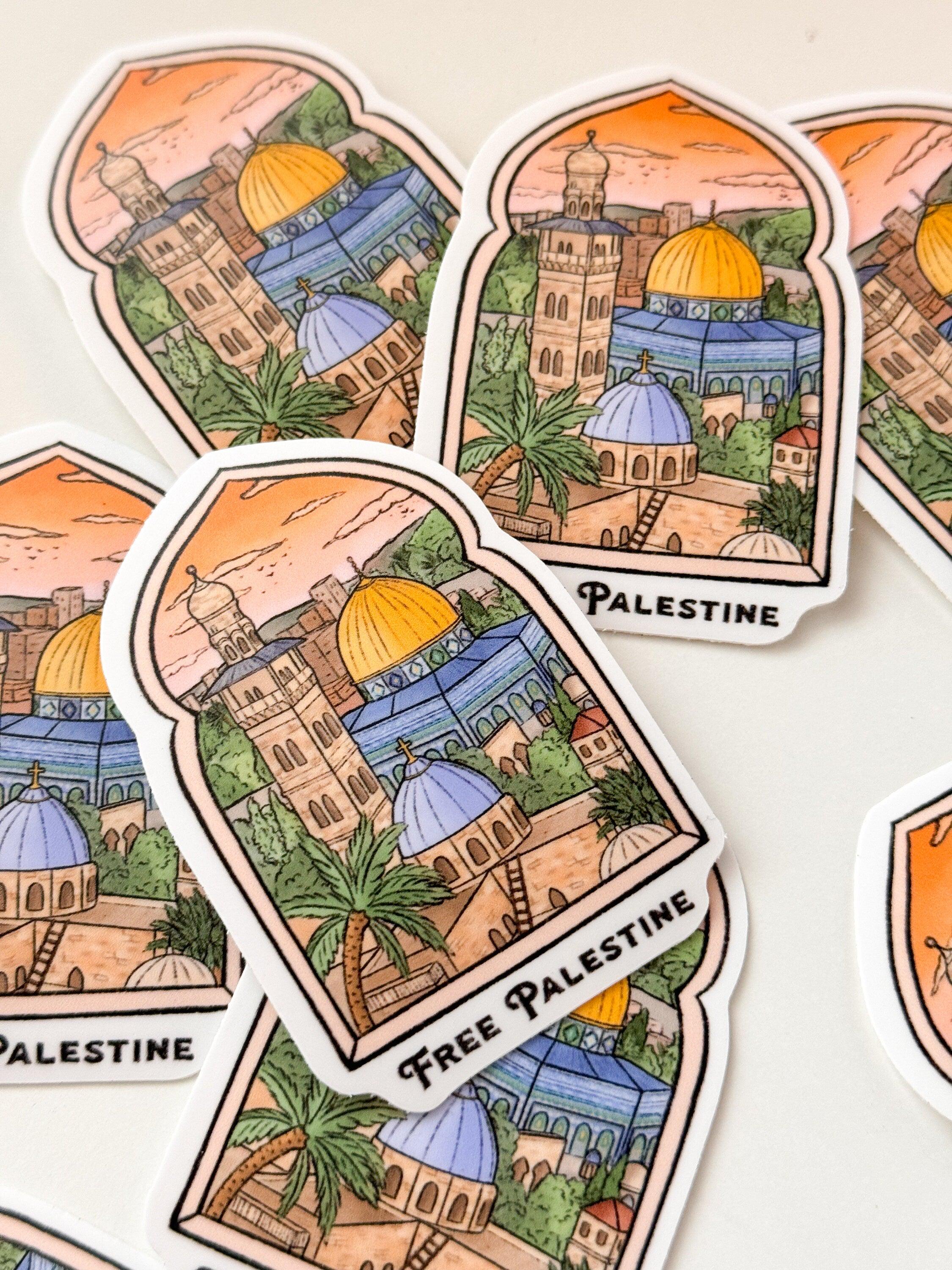 Holy Land Sticker - 100% of Profits Go to Palestine, Beautiful ...