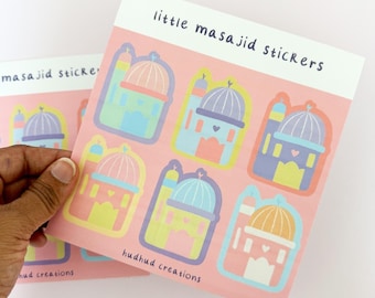 Sticker Sheet - Little Masajid