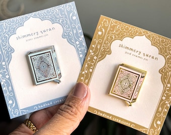 Enamel Pin - Shimmery Quran