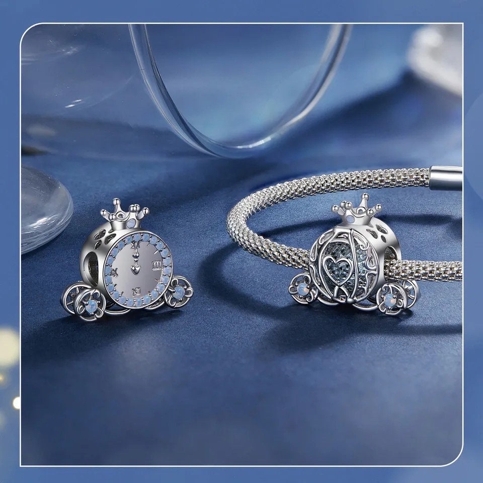 Pandora Bracelet Disney Cinderella's Pumpkin Coach Charm