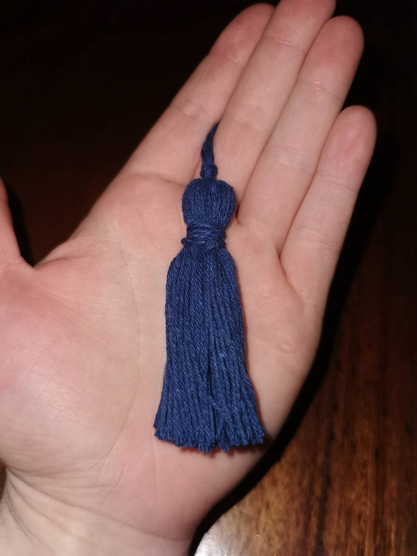 Handmade cotton Tassels Etsy