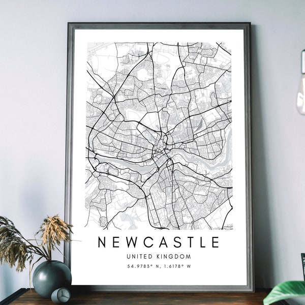 Newcastle Wall Art Etsy UK