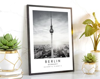 Berlin Poster Etsy