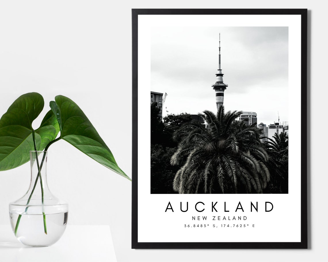 New Zealand Print Wall Art Auckland Print Wall Art Etsy