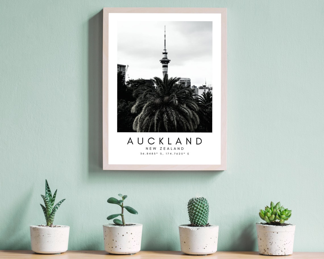 New Zealand Print Wall Art Auckland Print Wall Art Etsy