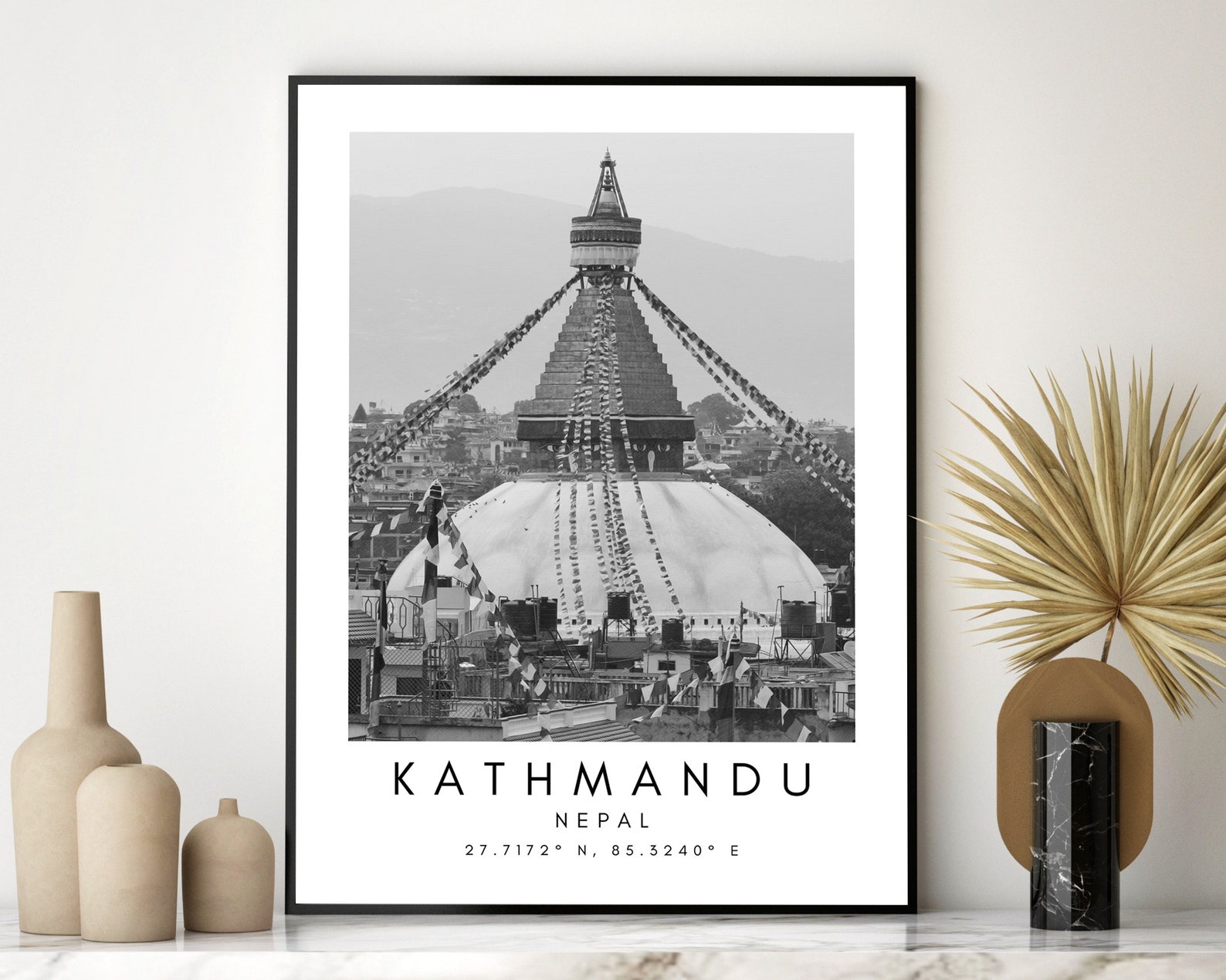 Kathmandu Wall Art Print Kathmandu Nepal Art Kathmandu Etsy