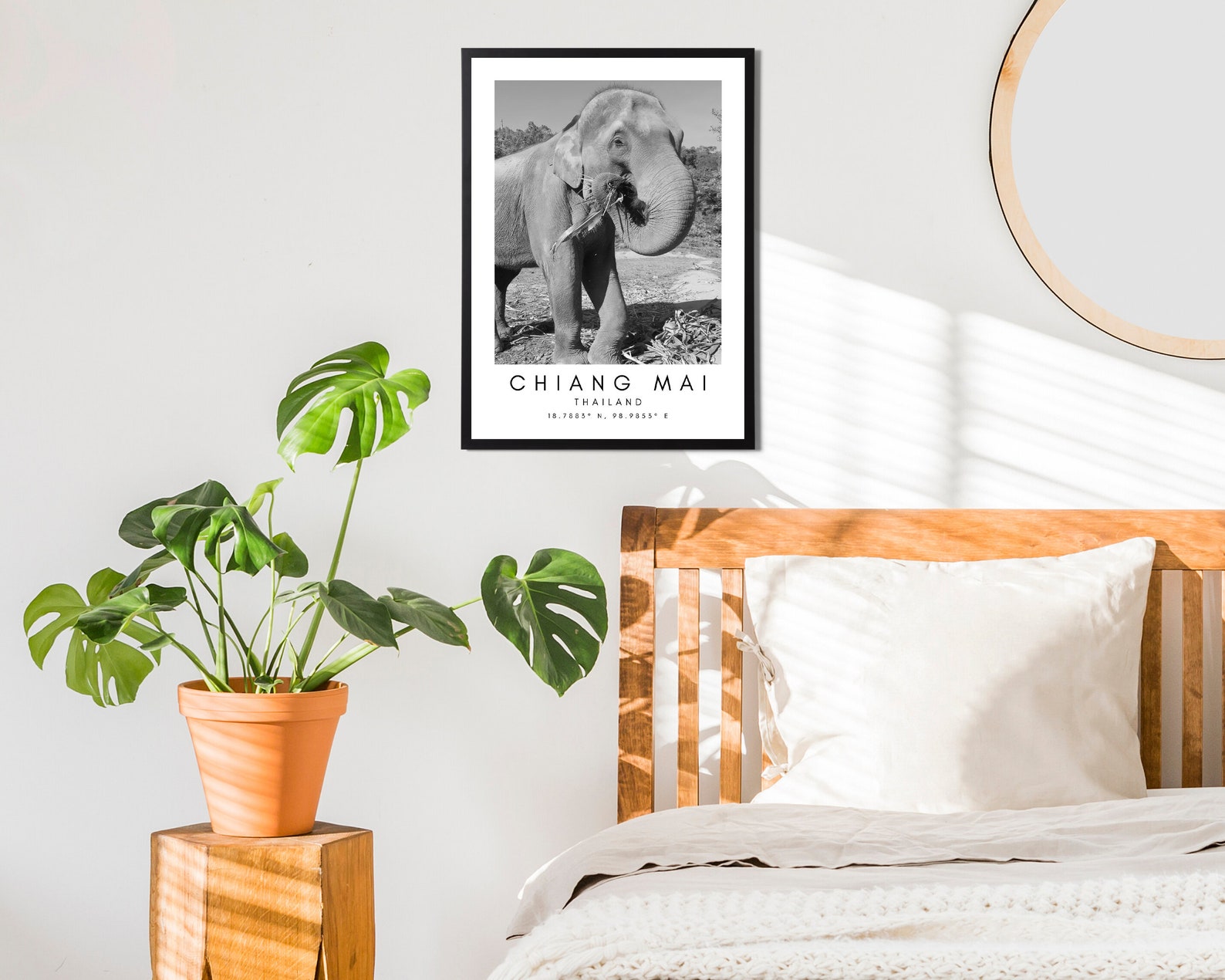 Chiang Mai Wall Art Chiang Mai Print Art Thailand Wall Art Etsy