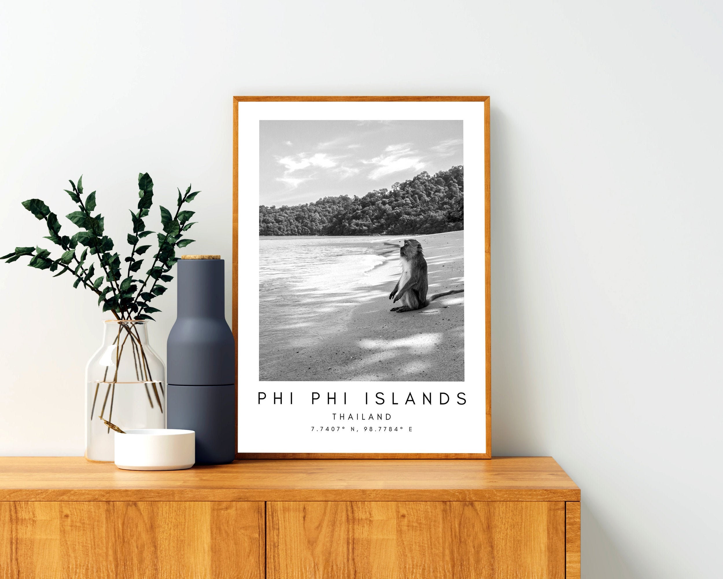 Thailand Wall Art Thailand Wall Decor Phi Phi Islands Art Etsy UK
