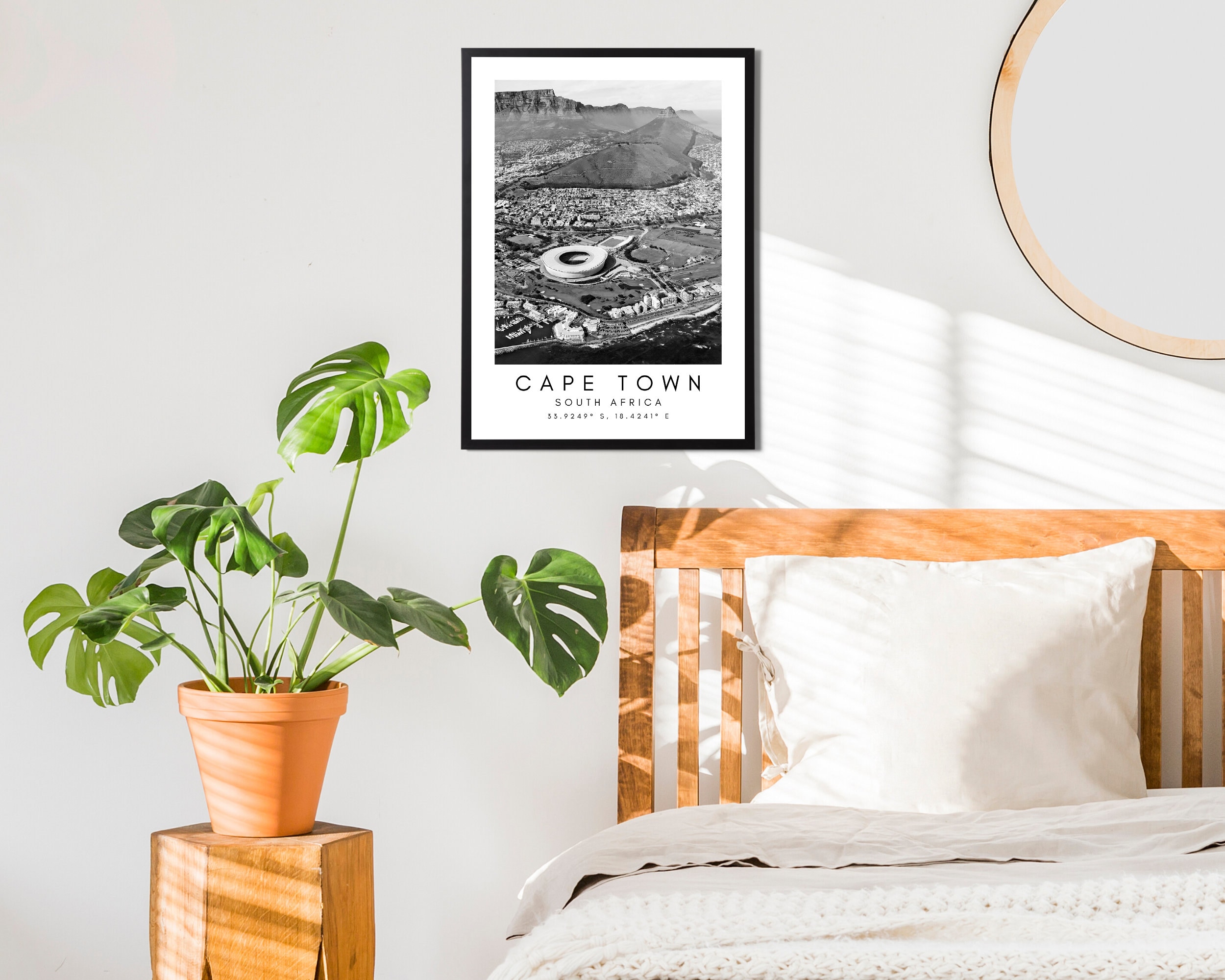 Cape Town Travel Print Cape Town Poster Unique Wallart Etsy UK