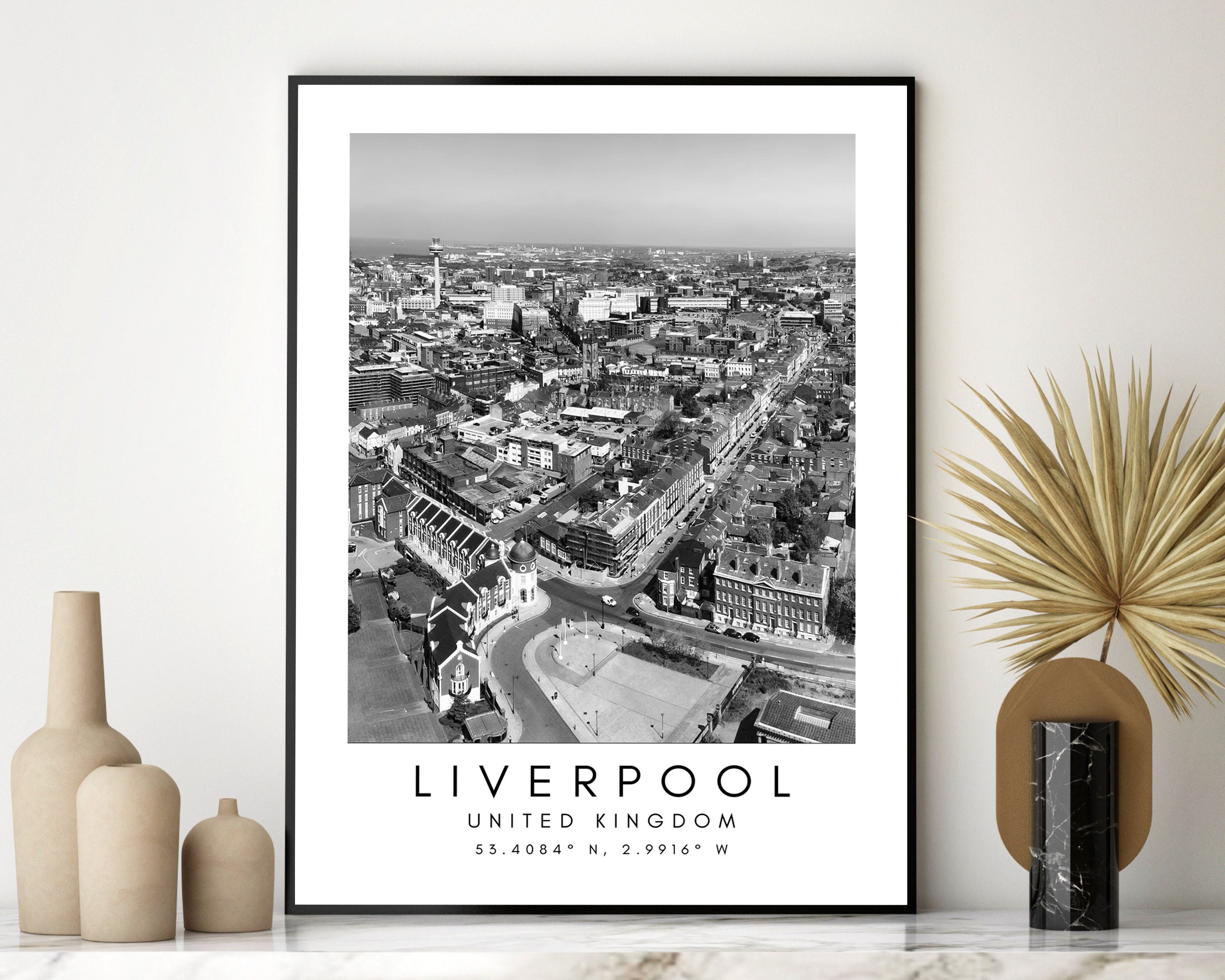 Liverpool Art Print Liverpool Wall Decor Printable Etsy