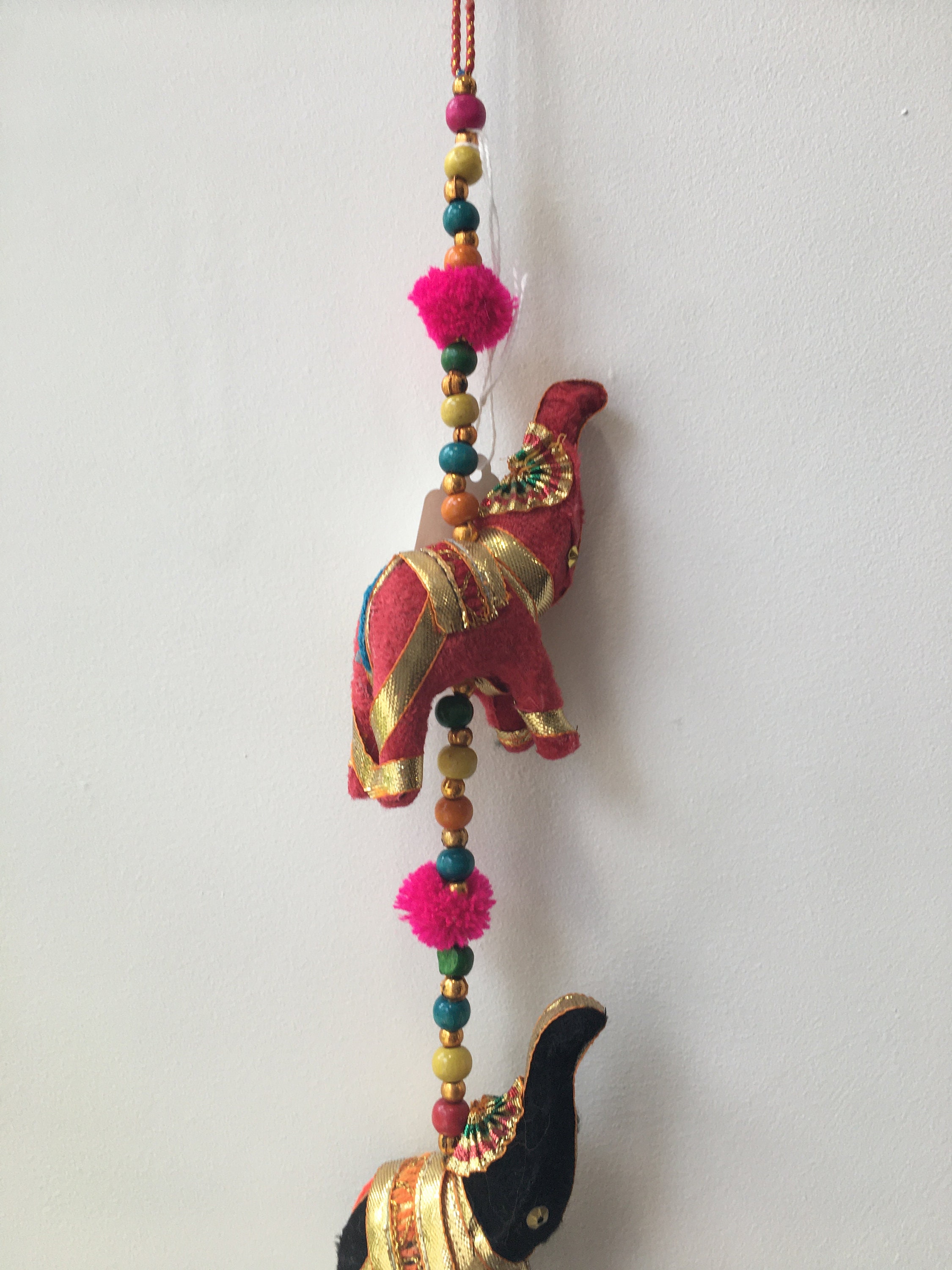 INDIAN HANGING ELEPHANTS Decoration Wall Door Window Hanging Etsy UK