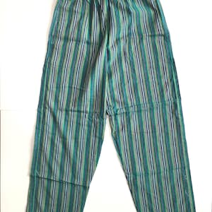 Randiga UNISEX HIPPIE Cargobyxor Boho Hippy Nepal Byxor Lösa Yogabyxor Vuxen Tonåring Funky Festival Strand bild 10