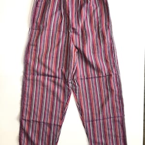 Randiga UNISEX HIPPIE Cargobyxor Boho Hippy Nepal Byxor Lösa Yogabyxor Vuxen Tonåring Funky Festival Strand bild 11