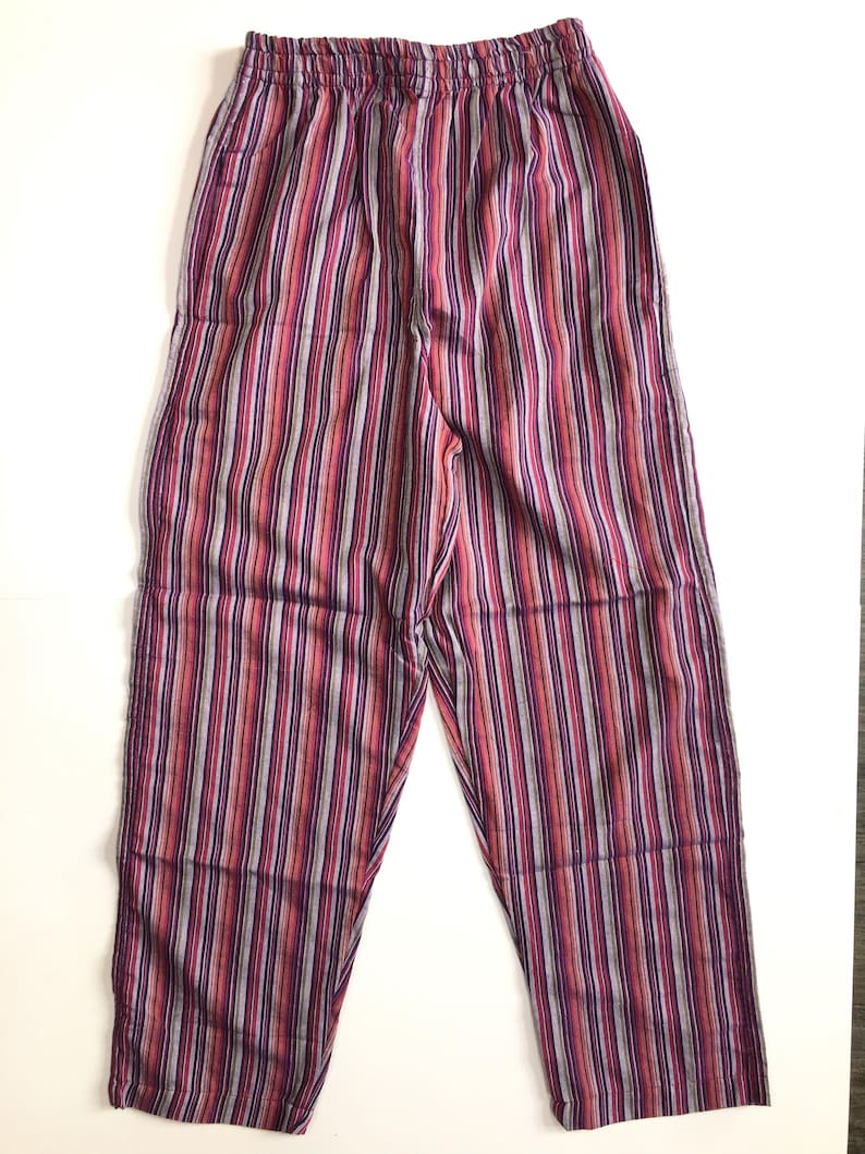 Randiga UNISEX HIPPIE Cargobyxor Boho Hippy Nepal Byxor Lösa Yogabyxor Vuxen Tonåring Funky Festival Strand bild 11