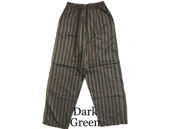 Pantalones de retazos de arcoíris para hombre hechos a mano multicolor  Hippie Boho Unisex Funky Hippy -  España