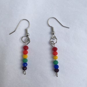 LGBTQ PRIDE Gay Rainbow Earrings