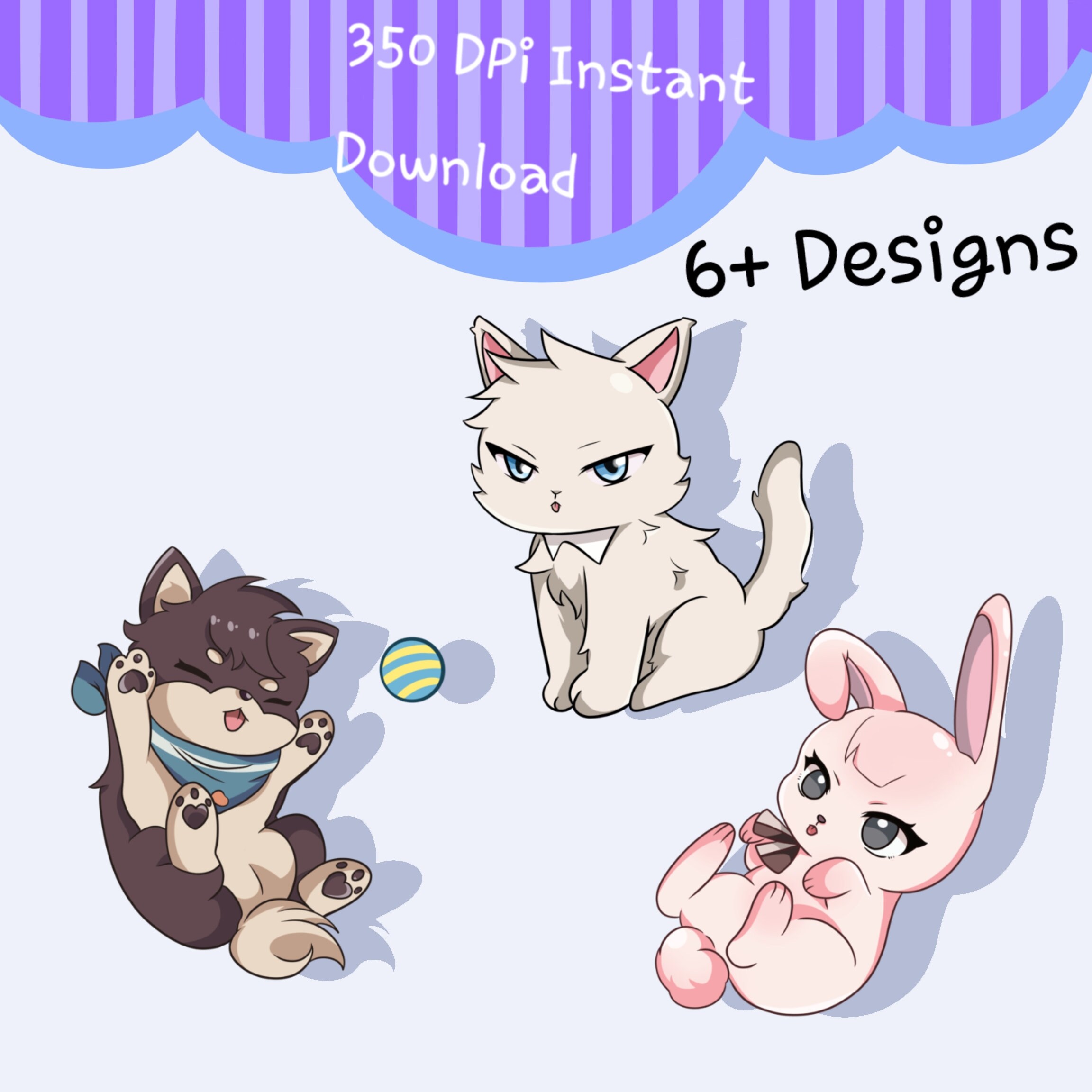 Link Click - Pack 001 - Chibis - Etsy