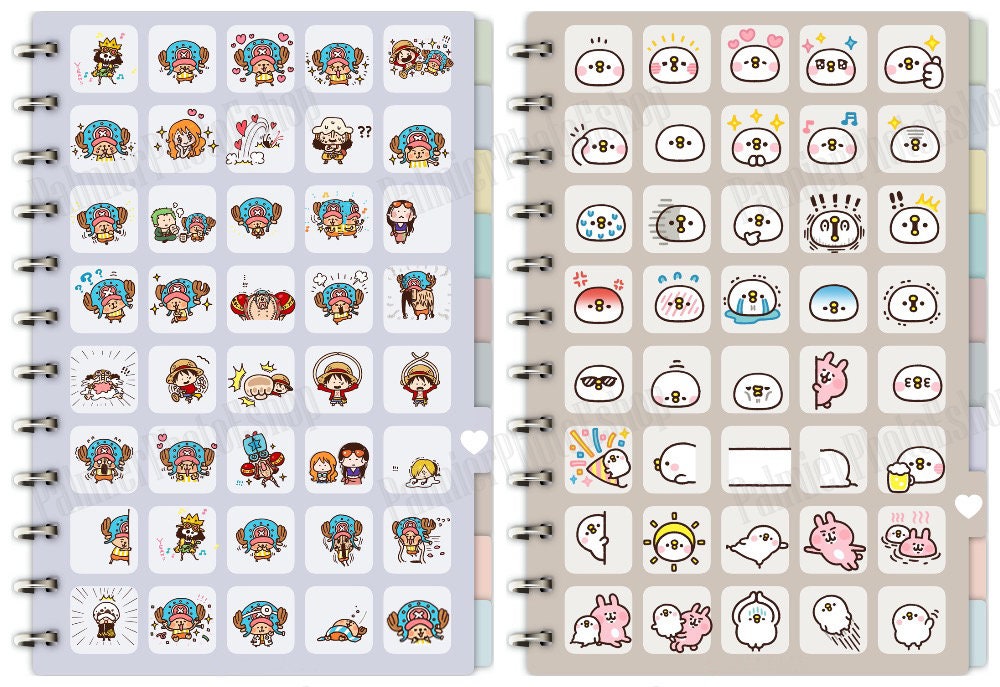 Digital Japanese Pink Bunny Kana Hera Kanahei Anime Cute Clip Art ...