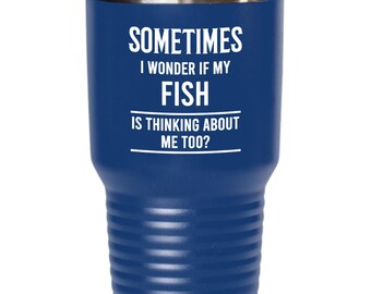 Sister Gift Sometimes I Wonder If My Sister Is Thinking About Me Too 20oz or 30oz Insulated Tumbler