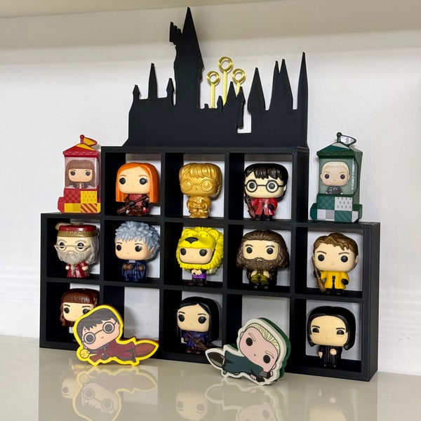 Funko Pop display Harry Potter Quidditch Mini Kinder Joy, Funko pop shelf or wall, Funko pop rack, Figure stand and storage