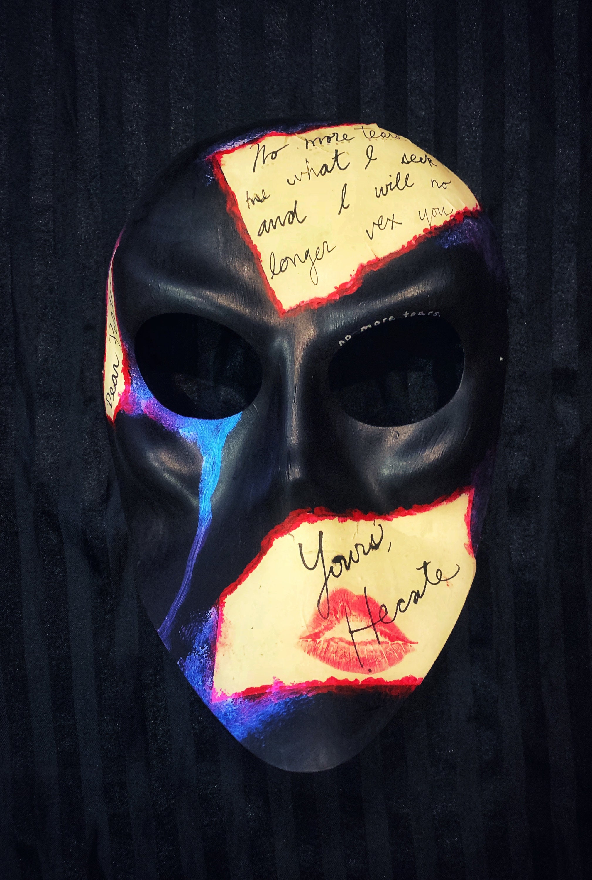 Custom Collectible Sleep No More Mask Etsy