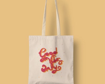 Good Vibes Only Shopper Tote Bag