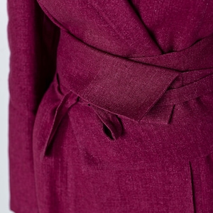 Linen belt, Linen accessory, handmade linen dress belt, belt for dress | MIKA