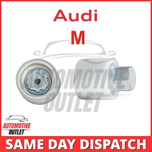 Master Locking Wheel-beveiligingsboutsleutel 811 / M dopsleutel 17 mm, Audi A3 A4 A5 A6 TT