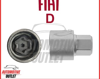 Master Locking Wheel Security Nut Remover Key Socket – Fits Vauxhall & Saab, Silver