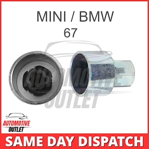 Vergrendelbare wielmoer Hoofdbout Veiligheidssleutel nummer 67, dopsleutel 17 mm voor MINI