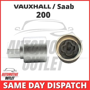 Master Locking Wheel Beveiligingsmoerboutverwijderaar Sleuteldop 200z voor Opel Saab