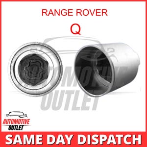 Master Locking Wheel-beveiligingsbout Sleutelletter Q voor Land / Range Rover Discovery