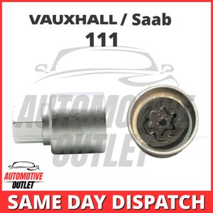 Master Locking Wheel Beveiligingsmoerboutverwijderingssleutel 111 Fer1722 voor Opel Saab