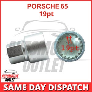 Security Master 65 LWNK 19 Spline Key for Porsche, UK 24 Tracked