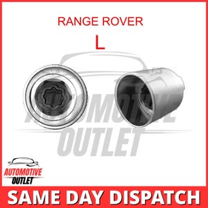 Master Locking Wheel-beveiligingsboutsleutel Letter L voor Land / Range Rover Discovery