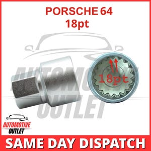 Security Master 64 LWNK 18 Spline Key for Porsche, UK 24 Tracked