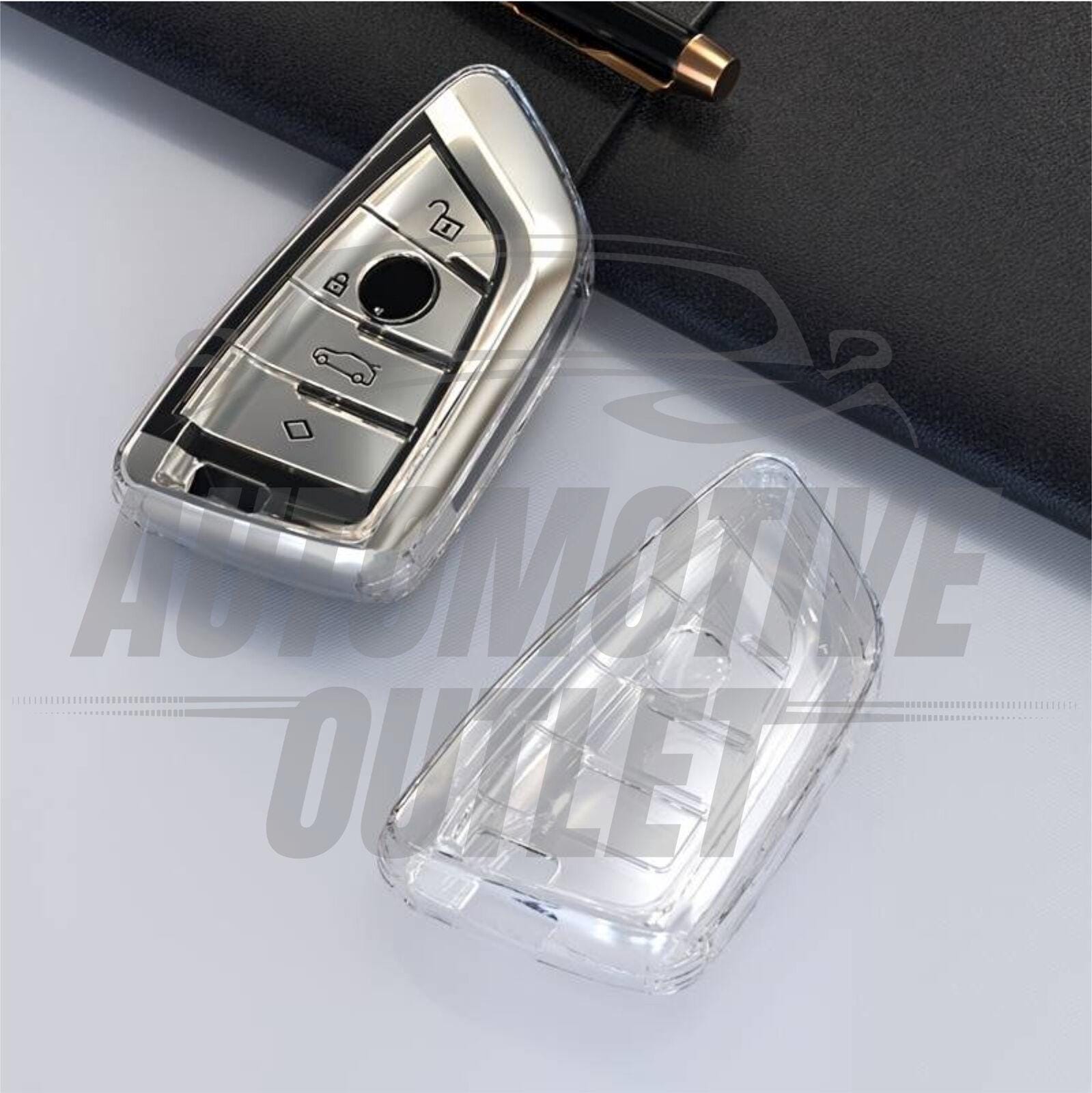 thumbnail image 2 of Clear Silicone Key Fob Cover For BMW – Fits X1 X2 X3 X4 X5 X6 X7 Series 2 of 5