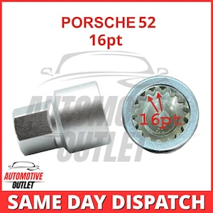 Security Master 52 LWNK 16 Spline Key for Porsche, UK 24 Tracked