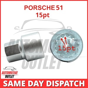 Security Master 51 LWNK 15 Spline Key for Porsche, UK 24 Tracked
