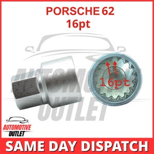 Security Master 62 LWNK 16 Spline Key for Porsche, UK 24 Tracked